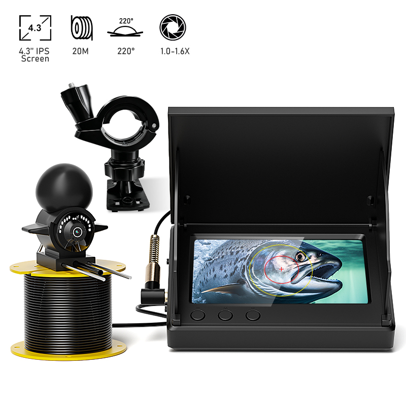 Fish Finder Portable - Localizador de Peixes Portátil com Tela