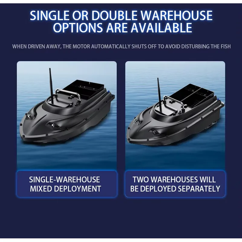 Fish Finder Gps - Barco de Isca para Pesca de