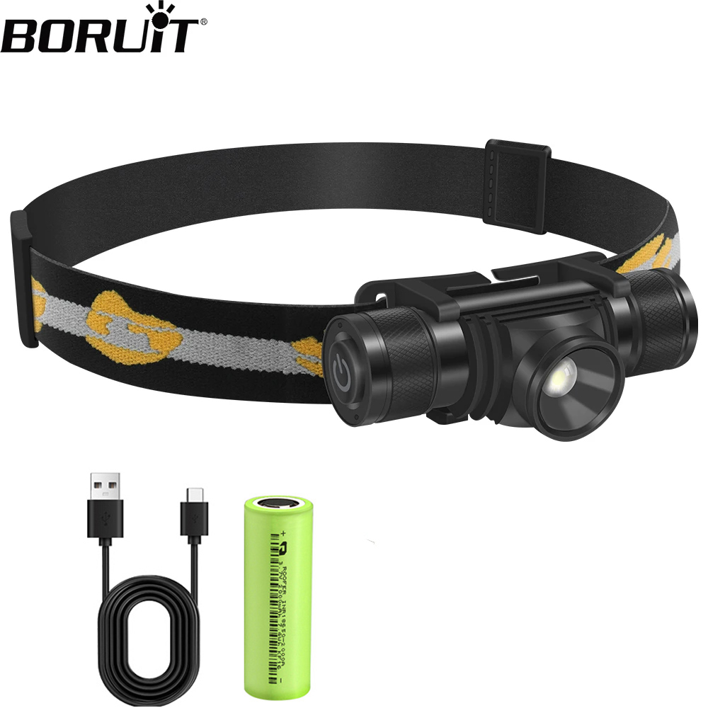 Fish Finder Charger - Boruit d20 zoomable mini farol 1000lm