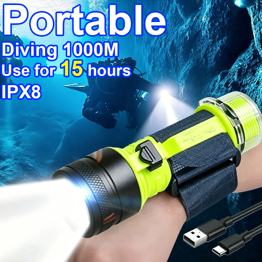 Fishing Light - Nova Lanterna de Mergulho LED Profissional