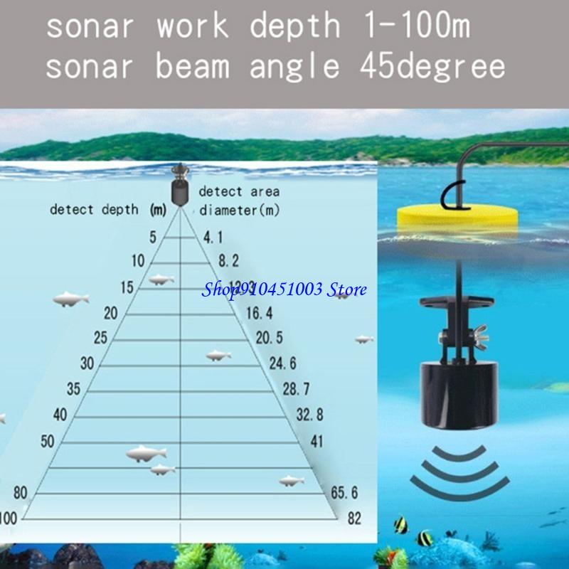 Fish Finder Portable - 77hc Sonar portátil Finders Finders Handheld
