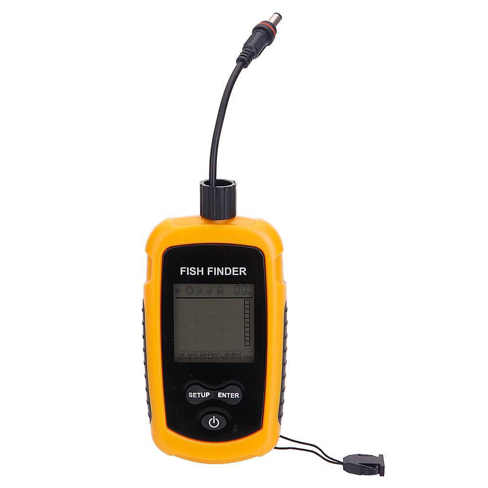 Fish Finder Portable - Sonda de Pesca Portátil com Alarme