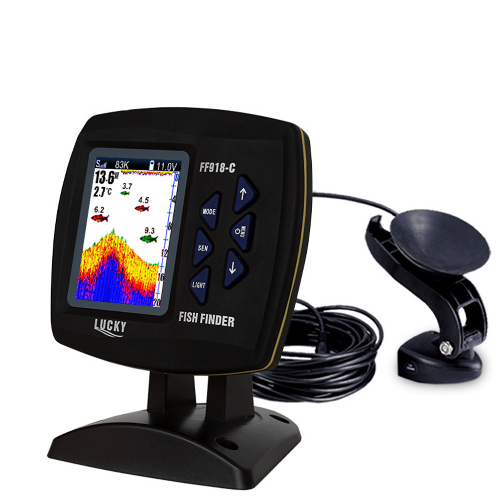 Fish Finder Transducer - Wired Dual Frequency Fish Finder, tela