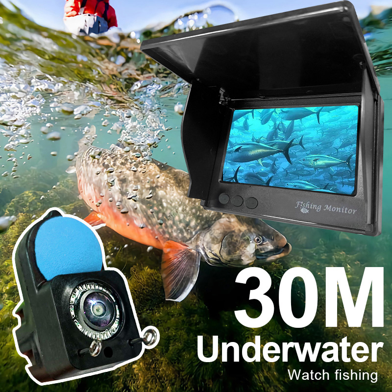 Fish Finder Portable - Câmera de pesca subaquática 1080p hd,