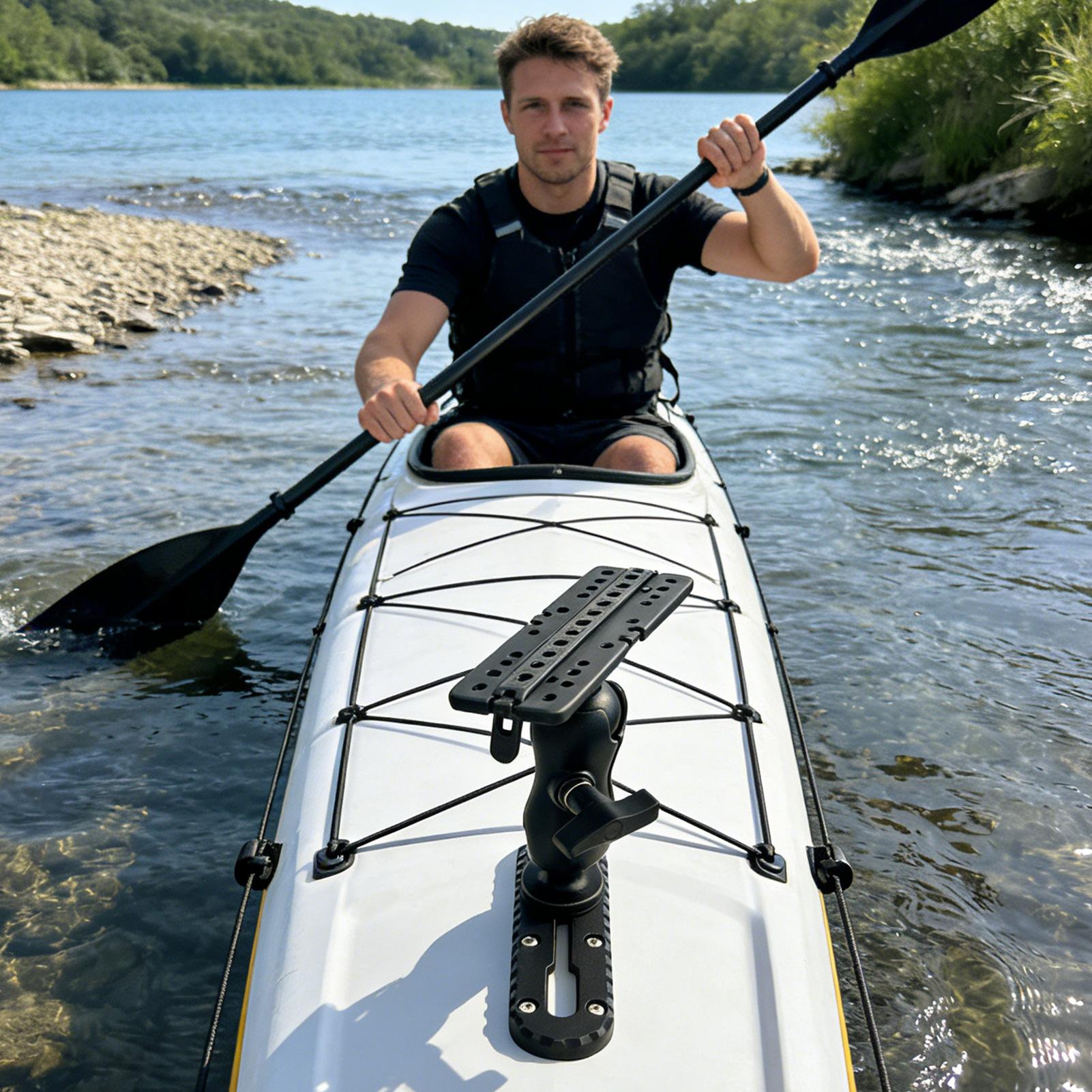 Suporte de trilho para caiaque - Fish Finder Mount avaliação e preço