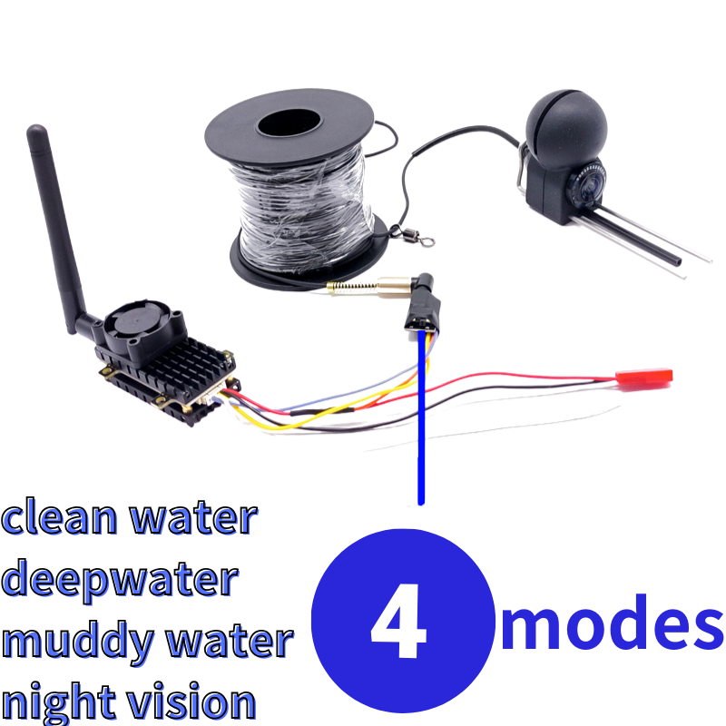 2w transmissão de imagem sem f - Fishing Camera avaliação e preço