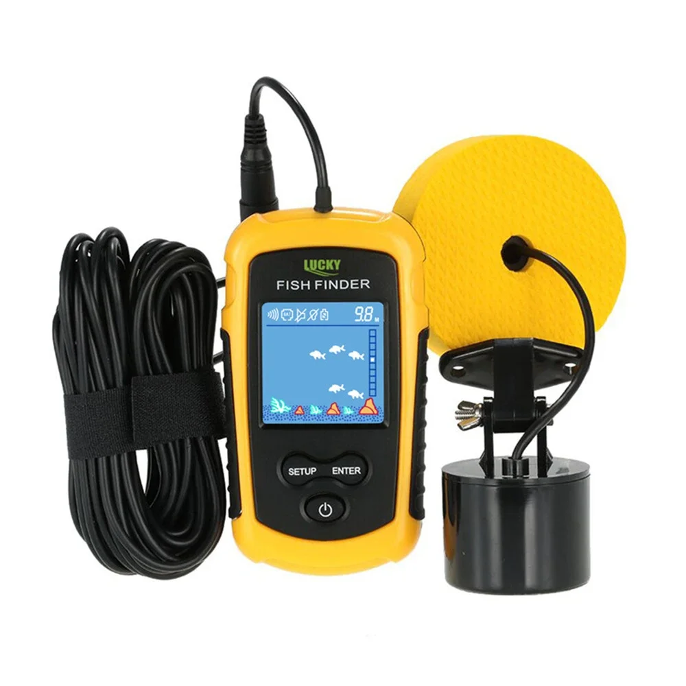 Lucky lcd tela colorida portát - Fish Finder Portable avaliação e preço