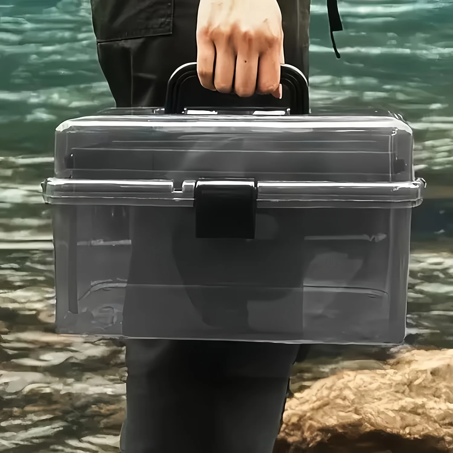 Caixa de Equipamentos de Pesca - Fish Finder Case avaliação e preço