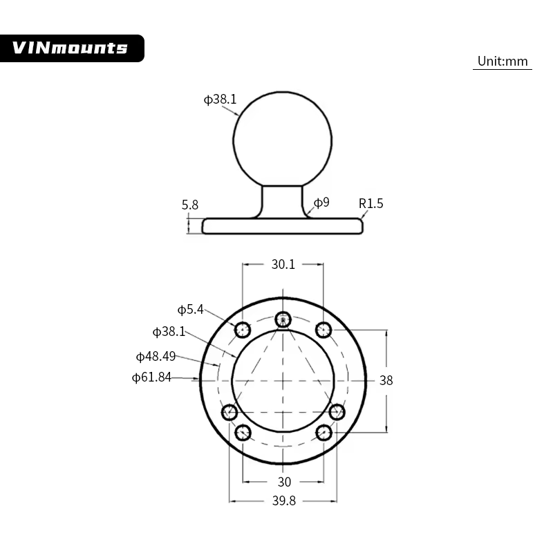 Suporte Universal para Sonda d - Fish Finder Mount avaliação e preço