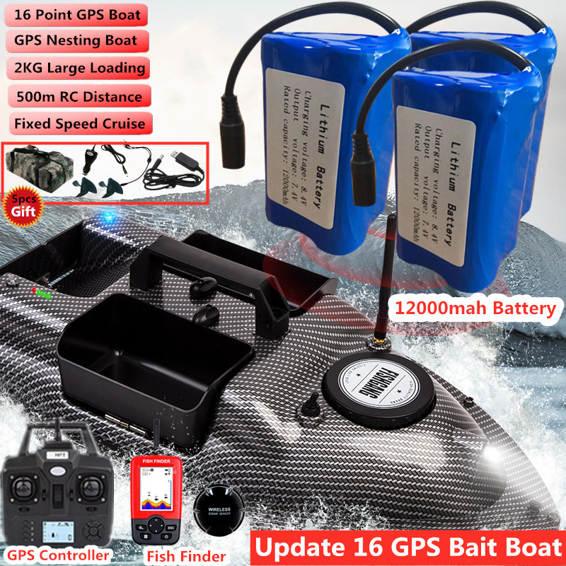 Posição dupla RC Isca de pesca - Fish Finder Gps avaliação e preço