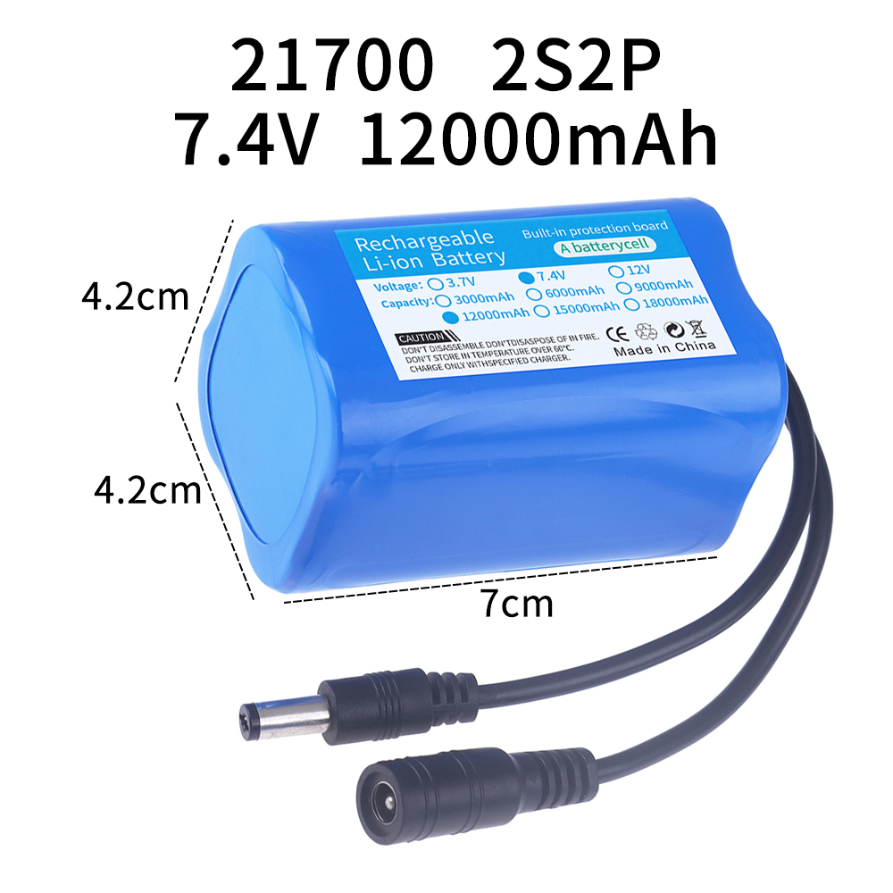 Bateria 7.4v 3000mah/6000mah/9 - Fish Finder Charger avaliação e preço